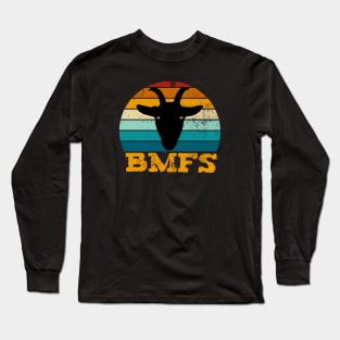 BMFS Goat Vintage Sunset Long Sleeve T-Shirt